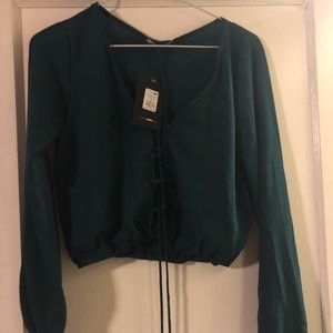 Blouse green